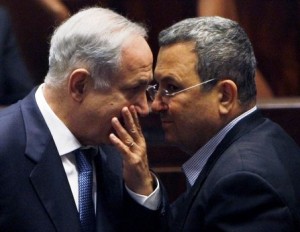 Israel’s Prime Minister Benjamin Netanyahu and Minister of Military Affairs Ehud Barak