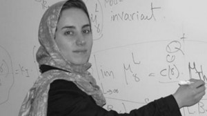 Iranian math scientist Maryam Mirzakhani