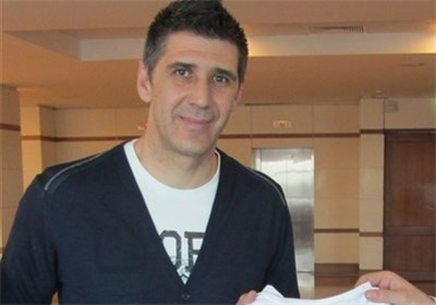 Iranian national volleyball team head coach Slobodan Kovac
