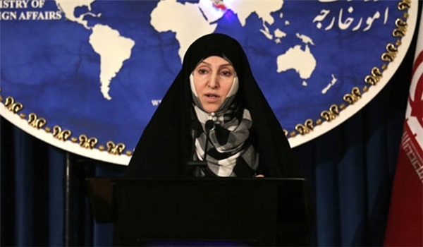 Iran's Foreign Ministry Spokeswoman Marziyeh Afkham