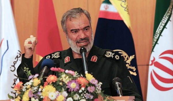  The Islamic Revolution Guards Corps (IRGC) Navy Commander Rear Admiral Ali Fadavi