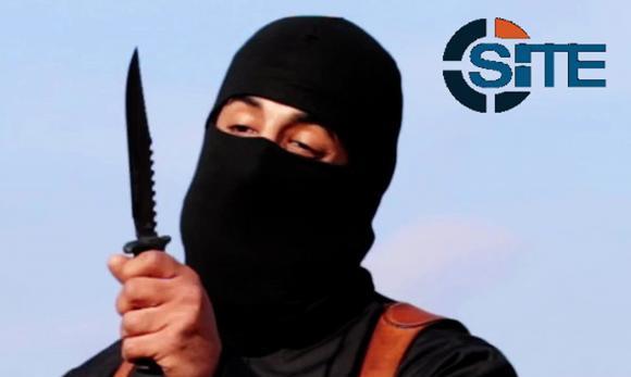 A masked, black-clad militant, who has been identified by the Washington Post newspaper as a Briton named Mohammed Emwazi, brandishes a knife in this still image from a 2014 video obtained from SITE Intel Group February 26, 2015.