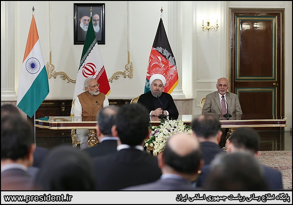 Iran, India, Afghanistan sign Chabahar agreement