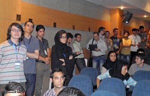 A number of participants in the Tehran Startup Weekend