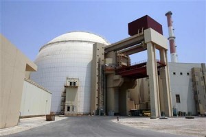 A general view of the Bushehr nuclear power plant