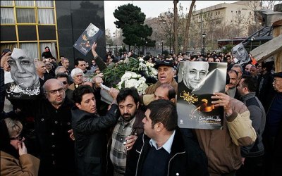 Photos: Homayoun Khorram funeral ceremony in Tehran