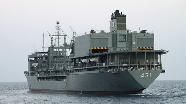 Iranian Kharg helicopter carrier