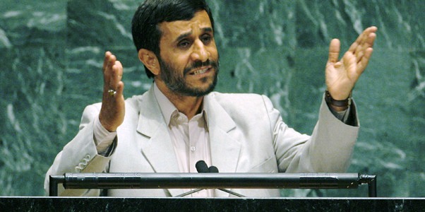 Mahmoud Ahmadinejad addresses the 61st General Assembly of the United Nations in New York September 19, 2006 (Reuters / Ray Stubblebine)Mahmoud Ahmadinejad addresses the 61st General Assembly of the United Nations in New York September 19, 2006 (Reuters / Ray Stubblebine)