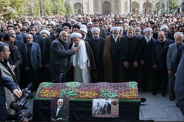 Photos : Habibollah Asgaroladi funeral procession in Tehran