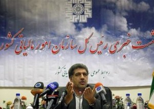 Iran's Head of State Tax Department Ali Askari,