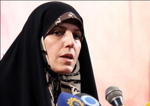 Irans Vice-President for Women and Family Affairs Shahindokht Molaverdi