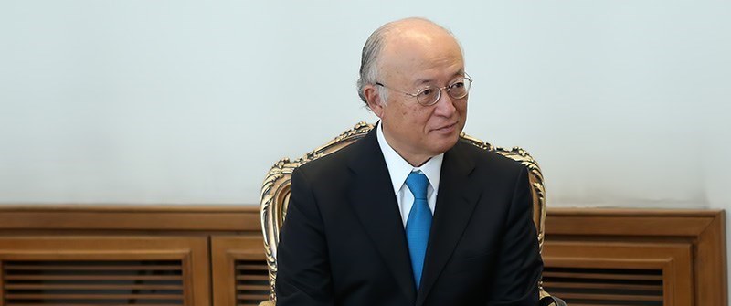 International Atomic Energy Agency director general Yukiya Amano