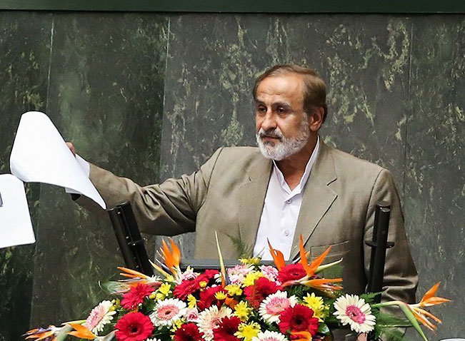 Iranian lawmaker Elias Naderan