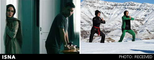 Images of Iranian films ‘Melbourne’ & ‘Iranian Ninja’