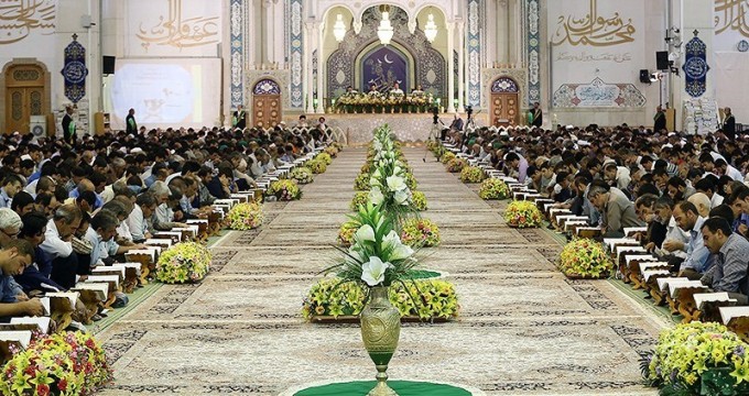 Collective Quran reciting program in holy city of Qom