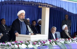 Rouhani in Hamedan