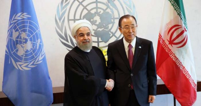 Rouhani & Ban Ki-moon
