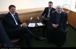 Rouhani & Matteo Renzi