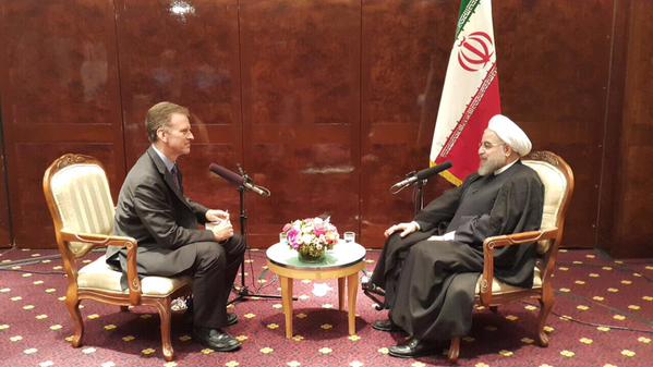 Rouhani & Steve Inskeep