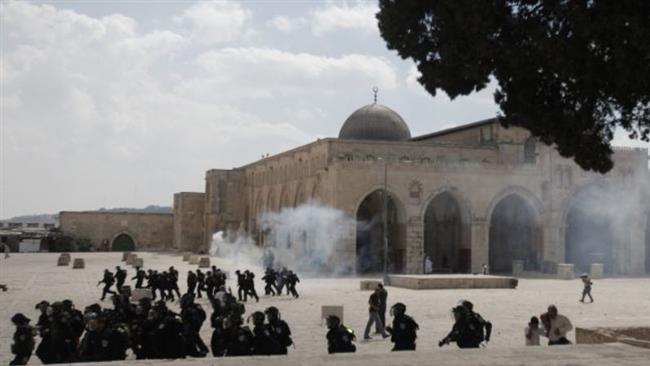 Israeli settlers attack al-Aqsa Mosque compound again