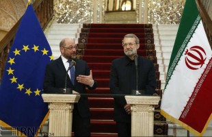 Larijani & Martin Schulz