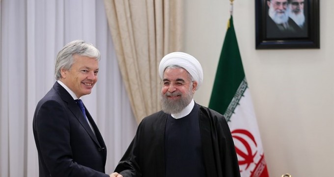 Rouhani & Didier Reynders