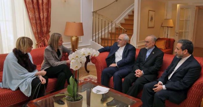 Iran’s Zarif, EU’s Mogherini meet in Vienna