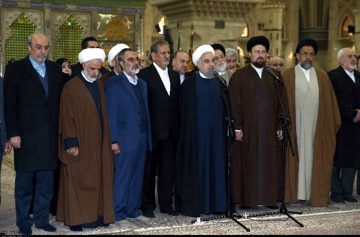 Rouhani, his cabinet pay tribute to late Imam Khomeini - The Iran Project