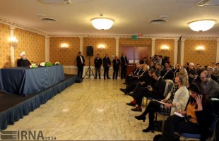 Rouhani press Conf. in Rome