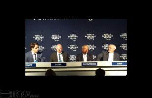 Zarif attends World Economic Forum annual meeting in Davos