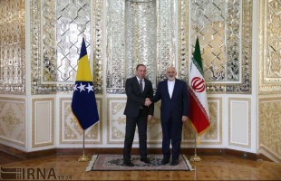 Iran's FM Zarif meets Bosnian counterpart in Tehran