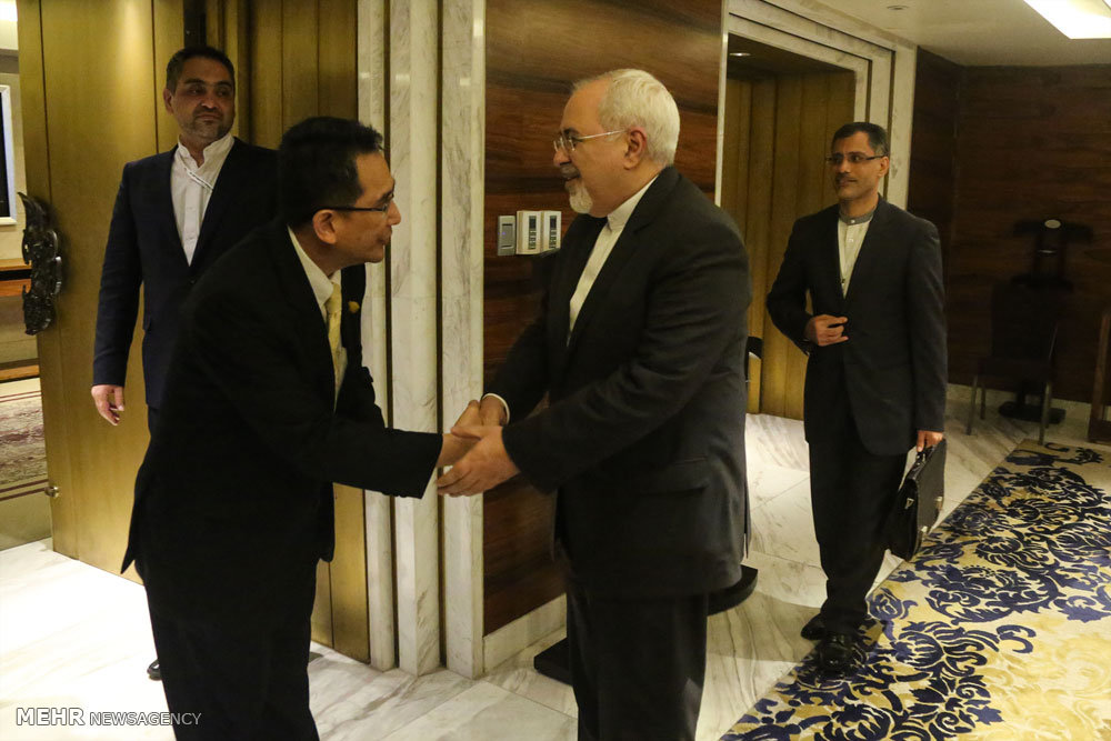 ACD head meets with Iran's Zarif
