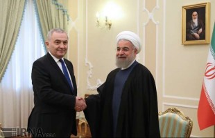 Iran President Rouhani meets Romanian FM in Tehran