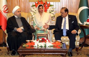 Rouhani & Mamnoon Hussain