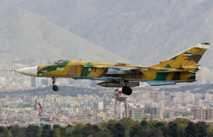 Iranian Sukhoi fighter jet