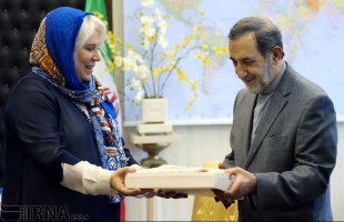 Velayati & Marina Kaljurand