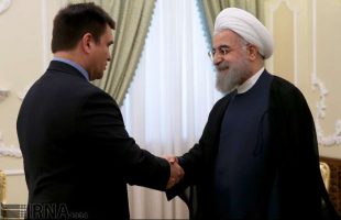 Rouhani & Pavlo Klimkin