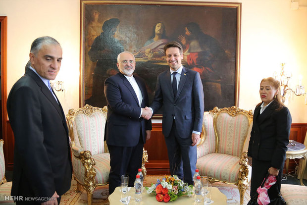 Irans Javad Zarif has headed an economic delegation to Latin American countries; he had a press conference with his counterpart Mr. Guillaume Jean Sebastien Long on Wednesday.