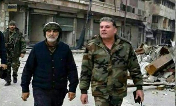 General Soleimani in Aleppo