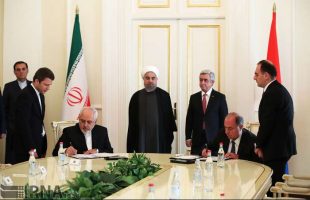 Iran-Armenia ink 5 MoUs