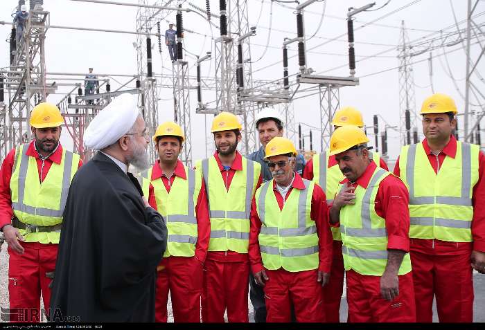 Rouhani visits Khuzestan province