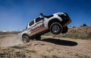 Intl. off-road competitions in Qazvin