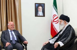 Leader receives Iraqi PM
