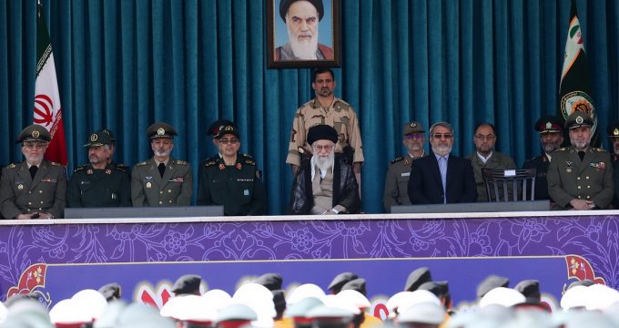 Ayat Khamenei attended graduation ceremony at Police Academy