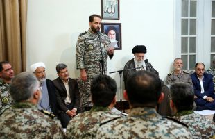 Ayat. Khamenei receives commanders and officials of IRI's Army