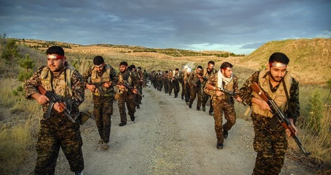 Basij forces receive military training