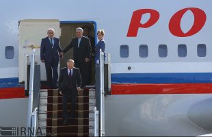 Russian President arrives in Tehran