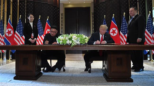 Trump, Kim Sign Agreement On Denuclearization, Security Of North Korea