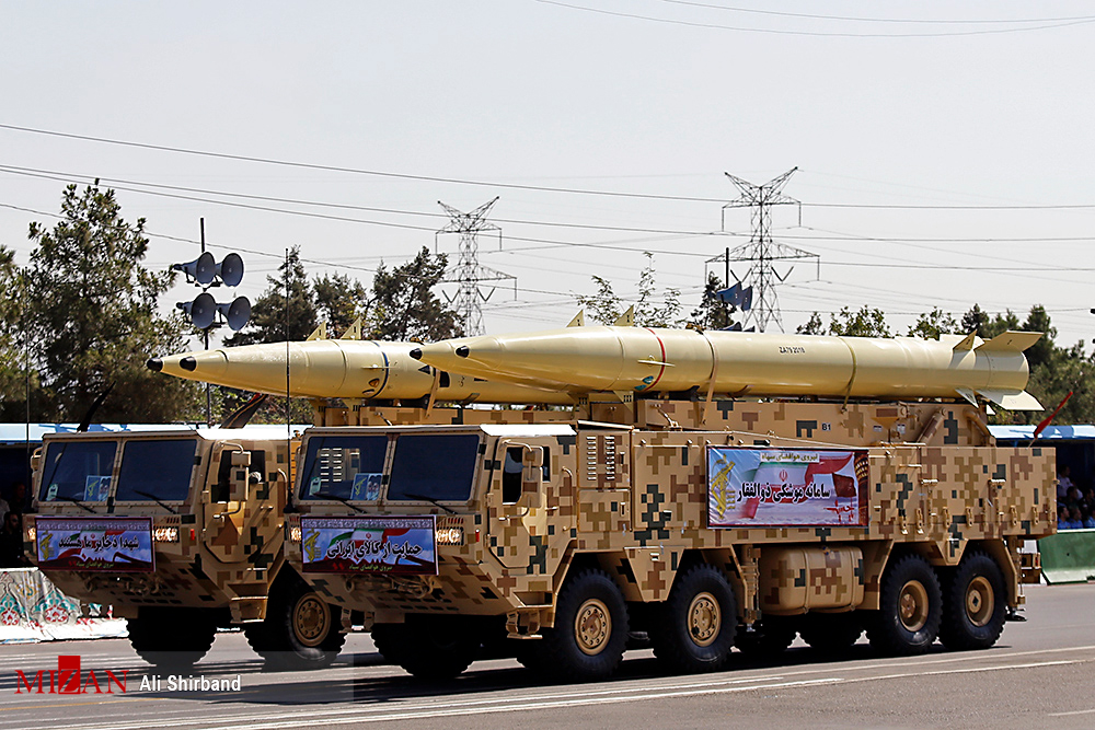 Iran Unveils Zolfaghar Khorramshahr Missiles In Parades