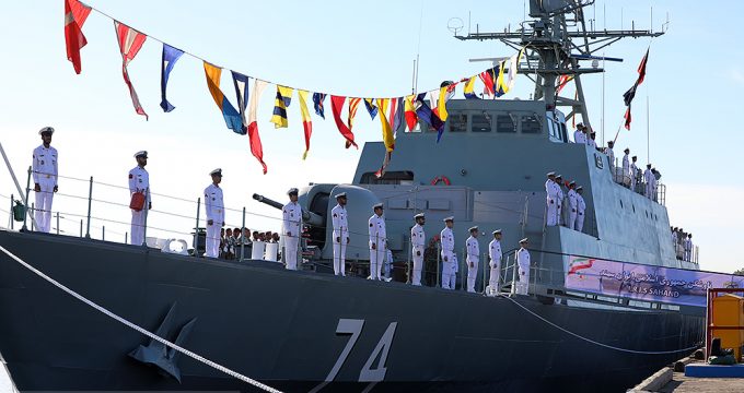 Photos: Sahand Destroyer Joins Iran Navy Fleet